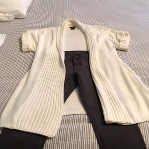 ❤️Comfortable❤️ knee length short sleeve sweater.